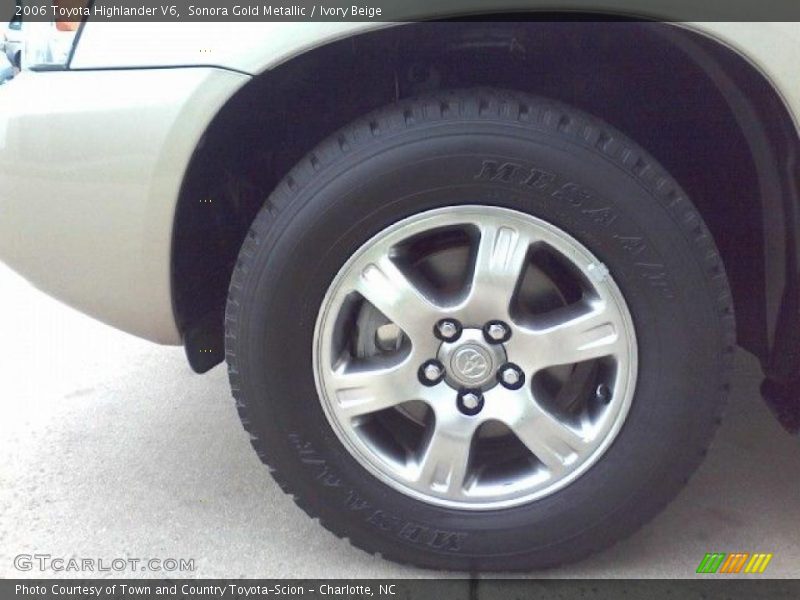 Sonora Gold Metallic / Ivory Beige 2006 Toyota Highlander V6