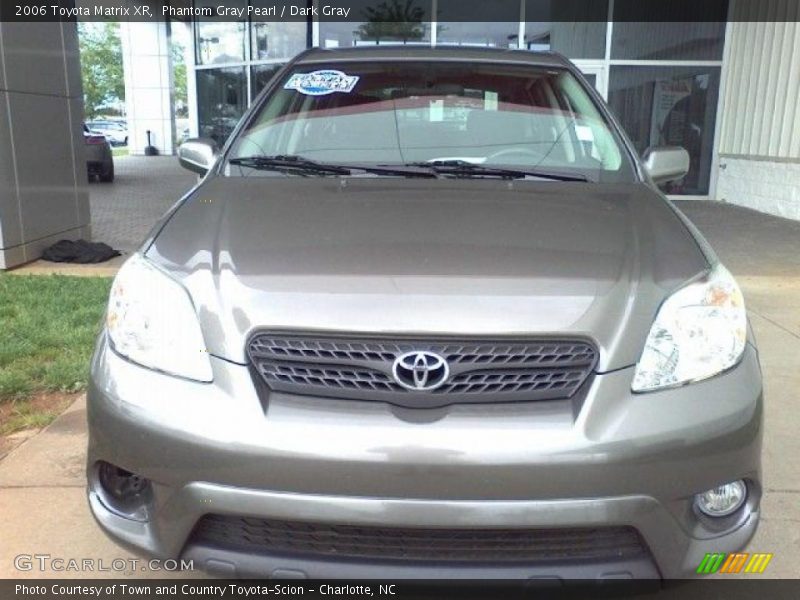 Phantom Gray Pearl / Dark Gray 2006 Toyota Matrix XR