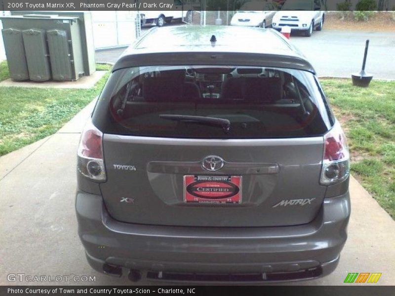 Phantom Gray Pearl / Dark Gray 2006 Toyota Matrix XR