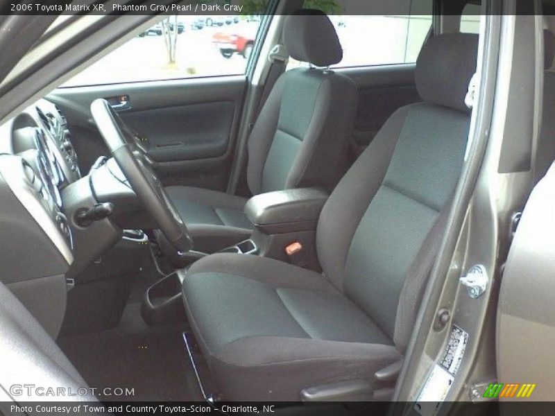 Phantom Gray Pearl / Dark Gray 2006 Toyota Matrix XR