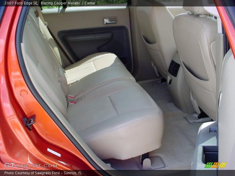 Blazing Copper Metallic / Camel 2007 Ford Edge SE
