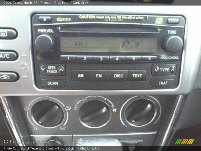 Phantom Gray Pearl / Dark Gray 2006 Toyota Matrix XR