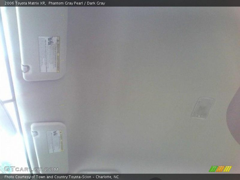 Phantom Gray Pearl / Dark Gray 2006 Toyota Matrix XR