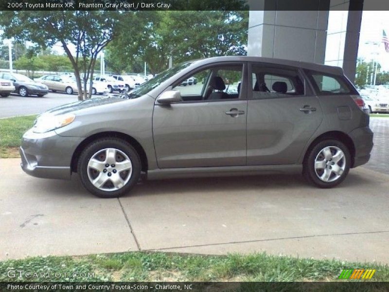 Phantom Gray Pearl / Dark Gray 2006 Toyota Matrix XR