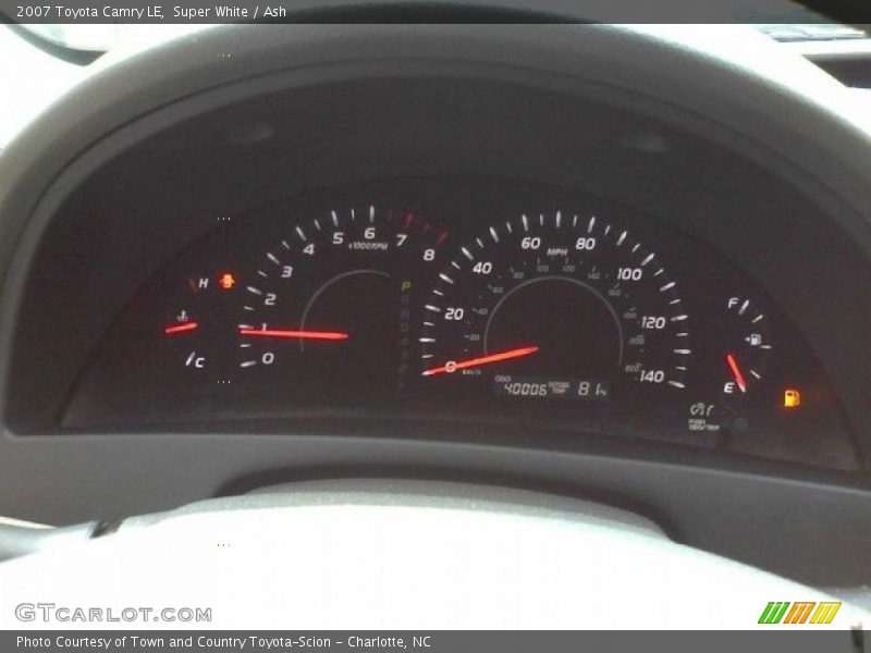 Super White / Ash 2007 Toyota Camry LE