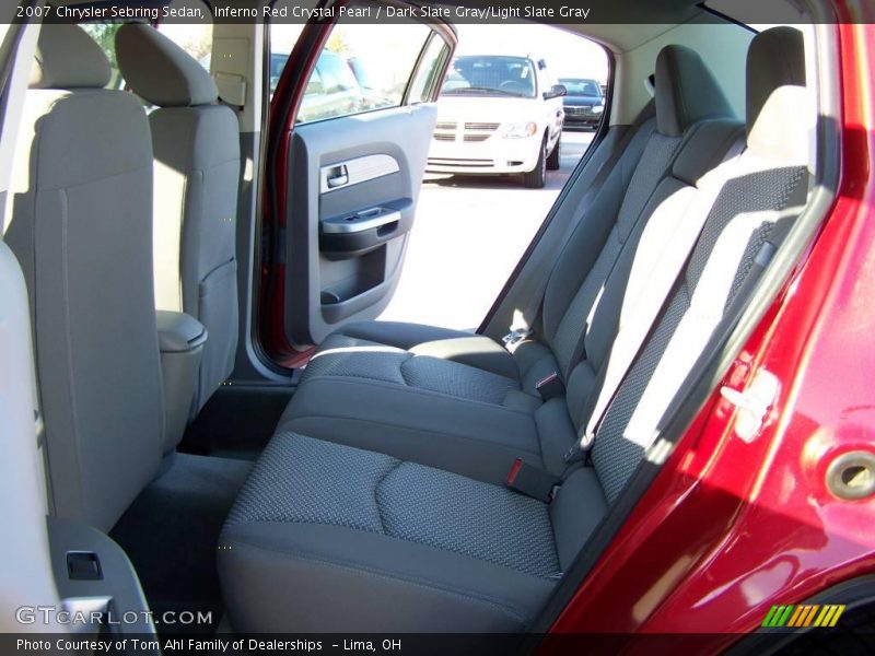 Inferno Red Crystal Pearl / Dark Slate Gray/Light Slate Gray 2007 Chrysler Sebring Sedan