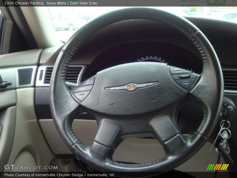 Stone White / Dark Slate Gray 2006 Chrysler Pacifica