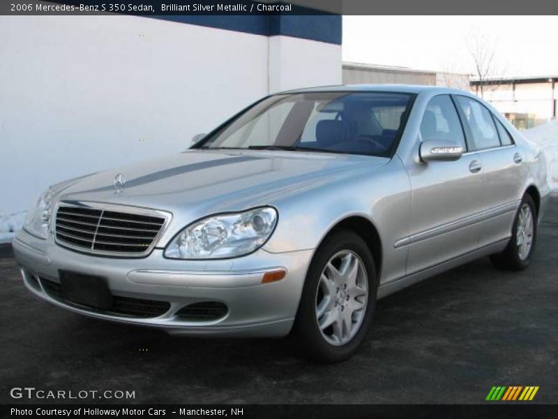 Brilliant Silver Metallic / Charcoal 2006 Mercedes-Benz S 350 Sedan