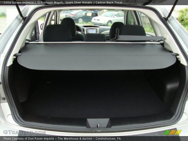 Spark Silver Metallic / Carbon Black Tricot 2009 Subaru Impreza 2.5i Premium Wagon