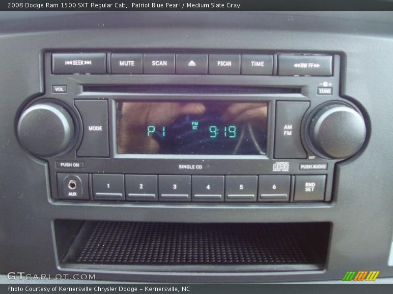 Patriot Blue Pearl / Medium Slate Gray 2008 Dodge Ram 1500 SXT Regular Cab