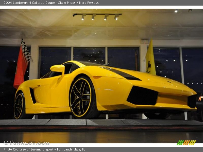 Giallo Midas / Nero Perseus 2004 Lamborghini Gallardo Coupe