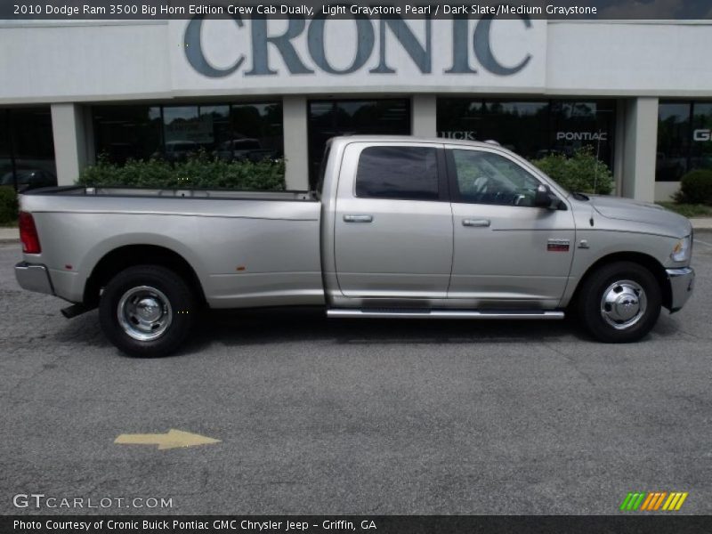 Light Graystone Pearl / Dark Slate/Medium Graystone 2010 Dodge Ram 3500 Big Horn Edition Crew Cab Dually