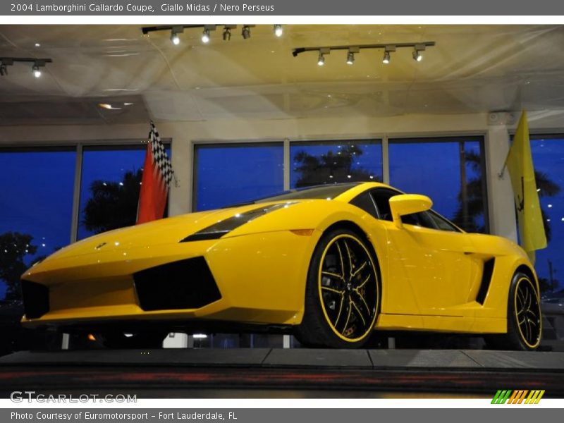 Giallo Midas / Nero Perseus 2004 Lamborghini Gallardo Coupe