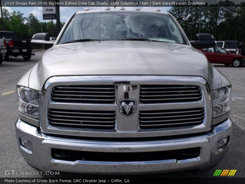 Light Graystone Pearl / Dark Slate/Medium Graystone 2010 Dodge Ram 3500 Big Horn Edition Crew Cab Dually