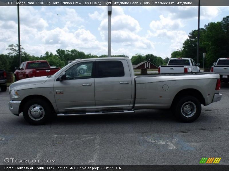 Light Graystone Pearl / Dark Slate/Medium Graystone 2010 Dodge Ram 3500 Big Horn Edition Crew Cab Dually