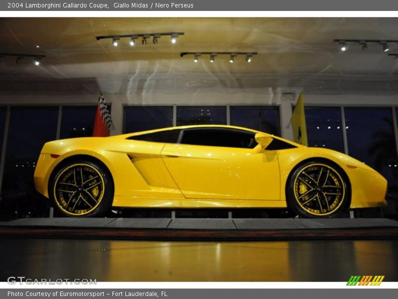 Giallo Midas / Nero Perseus 2004 Lamborghini Gallardo Coupe