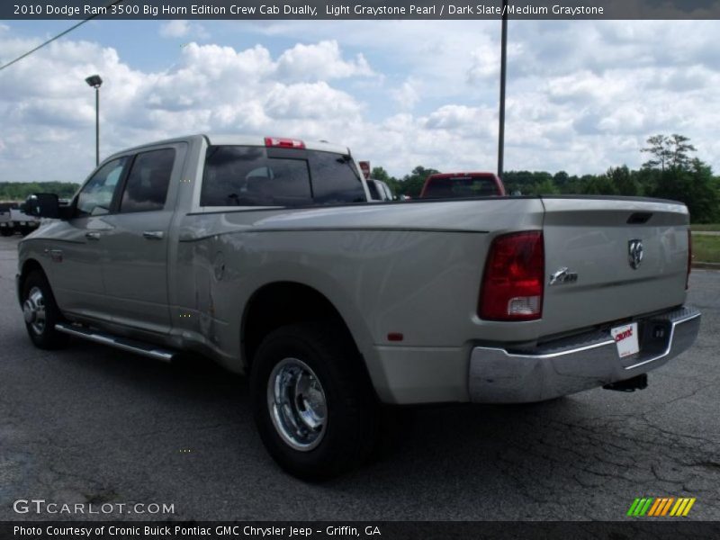 Light Graystone Pearl / Dark Slate/Medium Graystone 2010 Dodge Ram 3500 Big Horn Edition Crew Cab Dually
