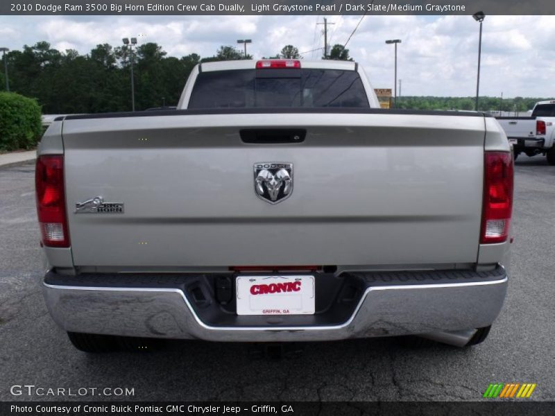 Light Graystone Pearl / Dark Slate/Medium Graystone 2010 Dodge Ram 3500 Big Horn Edition Crew Cab Dually