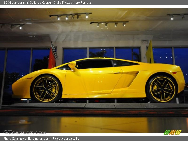 Giallo Midas / Nero Perseus 2004 Lamborghini Gallardo Coupe