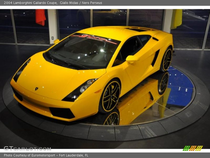 Giallo Midas / Nero Perseus 2004 Lamborghini Gallardo Coupe