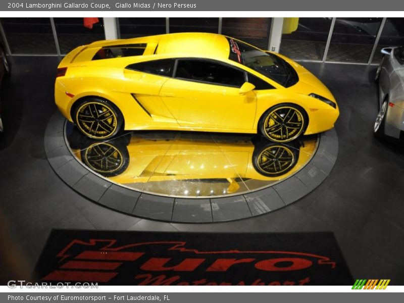 Giallo Midas / Nero Perseus 2004 Lamborghini Gallardo Coupe