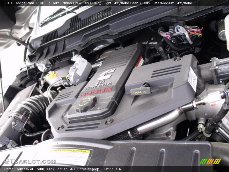 Light Graystone Pearl / Dark Slate/Medium Graystone 2010 Dodge Ram 3500 Big Horn Edition Crew Cab Dually