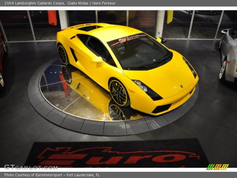 Giallo Midas / Nero Perseus 2004 Lamborghini Gallardo Coupe