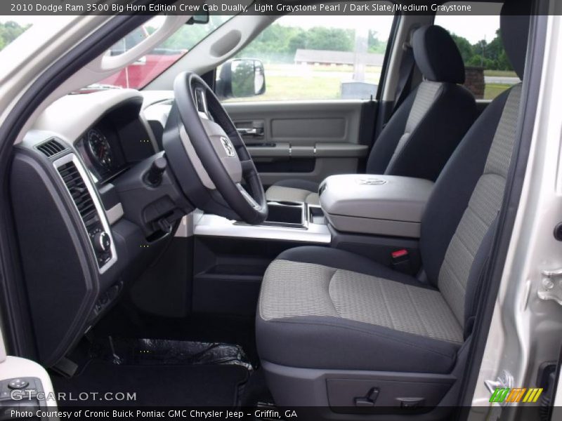 Light Graystone Pearl / Dark Slate/Medium Graystone 2010 Dodge Ram 3500 Big Horn Edition Crew Cab Dually