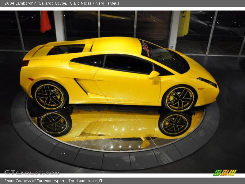 Giallo Midas / Nero Perseus 2004 Lamborghini Gallardo Coupe
