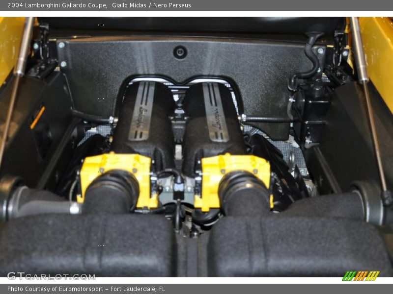 Giallo Midas / Nero Perseus 2004 Lamborghini Gallardo Coupe