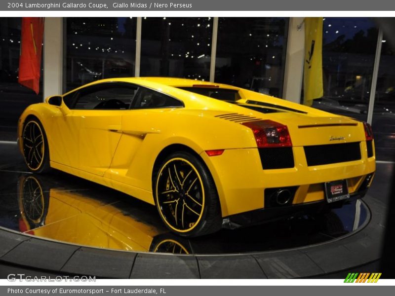 Giallo Midas / Nero Perseus 2004 Lamborghini Gallardo Coupe