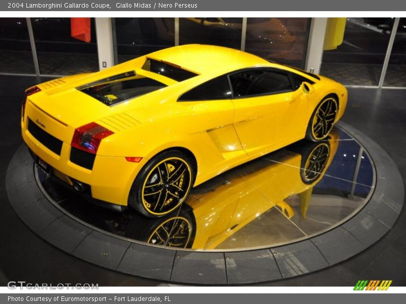 Giallo Midas / Nero Perseus 2004 Lamborghini Gallardo Coupe