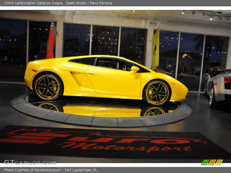 Giallo Midas / Nero Perseus 2004 Lamborghini Gallardo Coupe