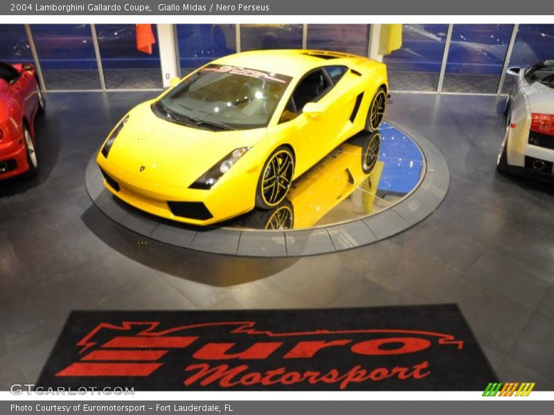 Giallo Midas / Nero Perseus 2004 Lamborghini Gallardo Coupe