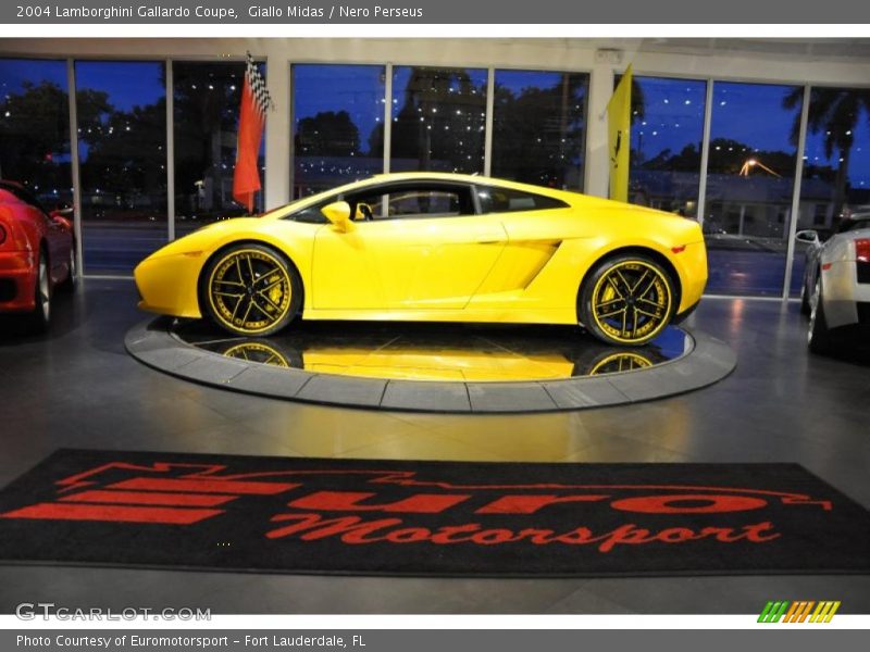 Giallo Midas / Nero Perseus 2004 Lamborghini Gallardo Coupe