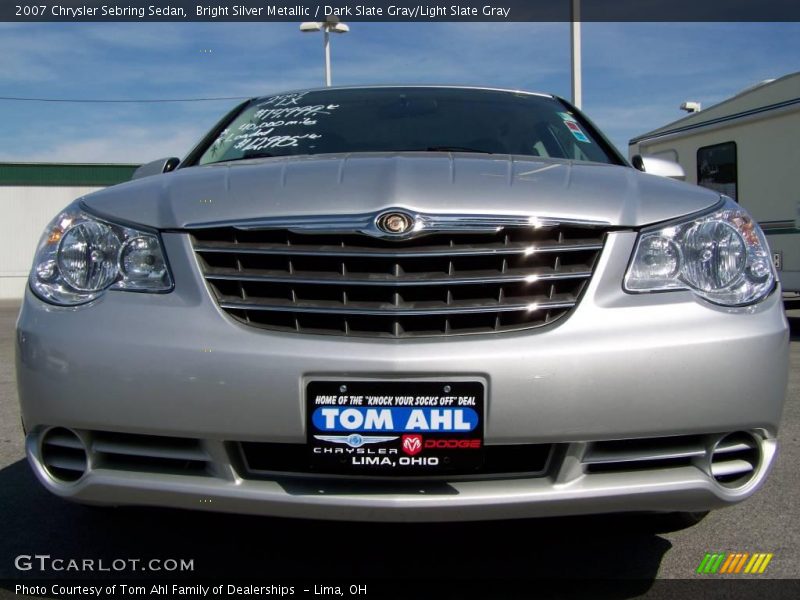 Bright Silver Metallic / Dark Slate Gray/Light Slate Gray 2007 Chrysler Sebring Sedan