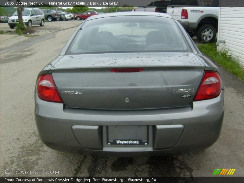Mineral Gray Metallic / Dark Slate Gray 2005 Dodge Neon SXT