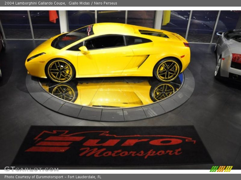 Giallo Midas / Nero Perseus 2004 Lamborghini Gallardo Coupe