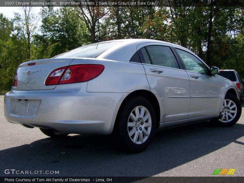 Bright Silver Metallic / Dark Slate Gray/Light Slate Gray 2007 Chrysler Sebring Sedan