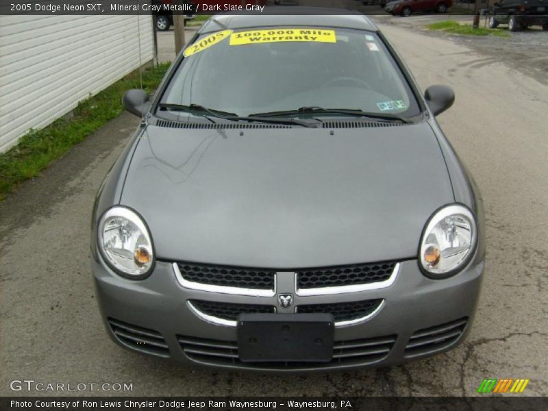 Mineral Gray Metallic / Dark Slate Gray 2005 Dodge Neon SXT
