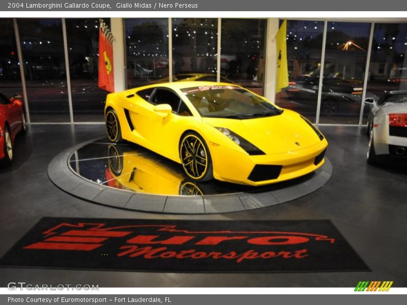 Giallo Midas / Nero Perseus 2004 Lamborghini Gallardo Coupe
