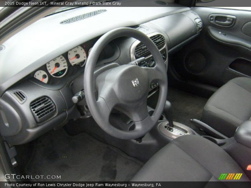 Mineral Gray Metallic / Dark Slate Gray 2005 Dodge Neon SXT
