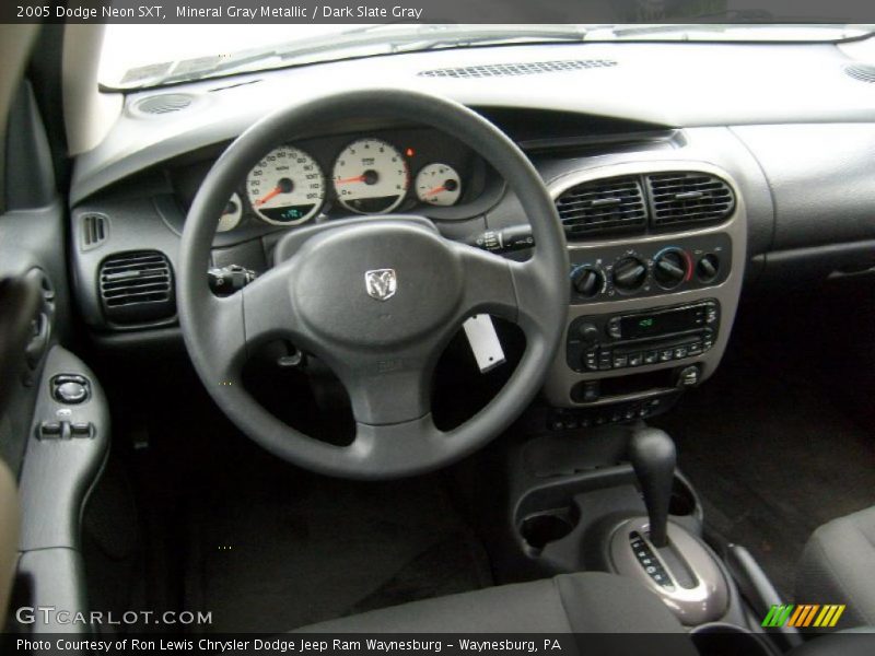 Mineral Gray Metallic / Dark Slate Gray 2005 Dodge Neon SXT