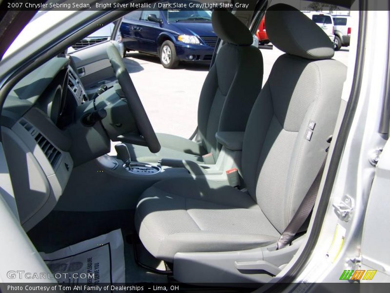 Bright Silver Metallic / Dark Slate Gray/Light Slate Gray 2007 Chrysler Sebring Sedan