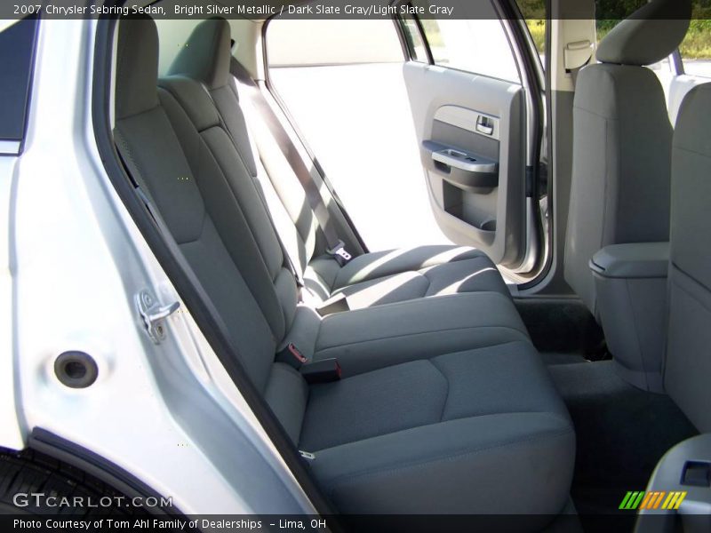 Bright Silver Metallic / Dark Slate Gray/Light Slate Gray 2007 Chrysler Sebring Sedan