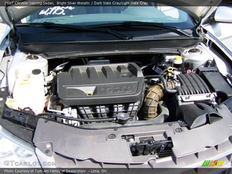 Bright Silver Metallic / Dark Slate Gray/Light Slate Gray 2007 Chrysler Sebring Sedan
