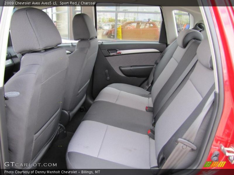 Sport Red / Charcoal 2009 Chevrolet Aveo Aveo5 LS