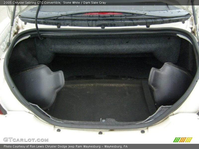Stone White / Dark Slate Gray 2005 Chrysler Sebring GTC Convertible