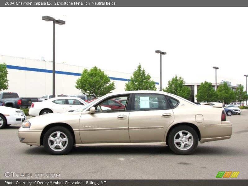Sandstone Metallic / Neutral Beige 2004 Chevrolet Impala LS