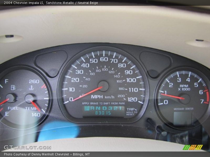 Sandstone Metallic / Neutral Beige 2004 Chevrolet Impala LS